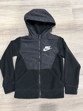 Nike Boys Sportswear Full-Zip Fleece Size Medium 5-6 Years