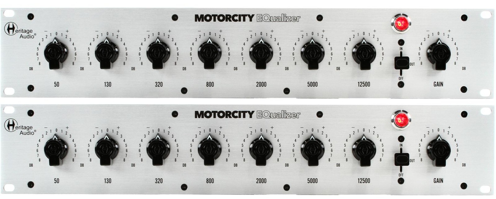 Стереофонический комплект эквалайзера Heritage Audio MotorCity