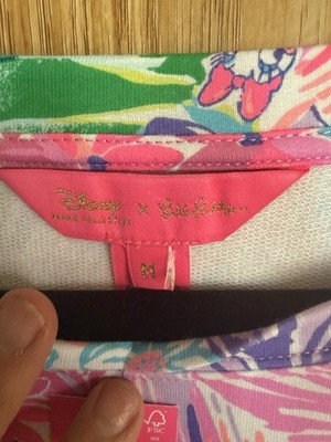 Lilly Pulitzer Disney Dreamin Daisy Minnie Beachcomber Pullover