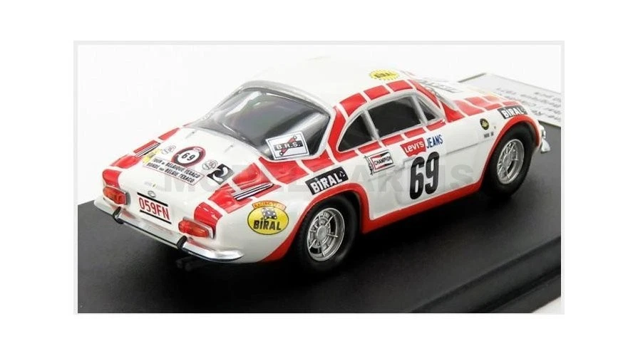 Trofeu Trrbe23 Renault - Alpine A110 N 69 Tour de Belgique 1971 H.Delbar - C.Col - Image 2 of 2