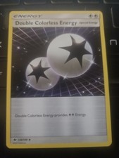 Doppelte farblose Energie - Uncommon - Pokemon TCG - Sonne und Mond - 136/149 LP