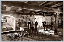 Meersburg RPPC Die Meersburg Castle Interior c.1950s Real Photo Postcard Germany