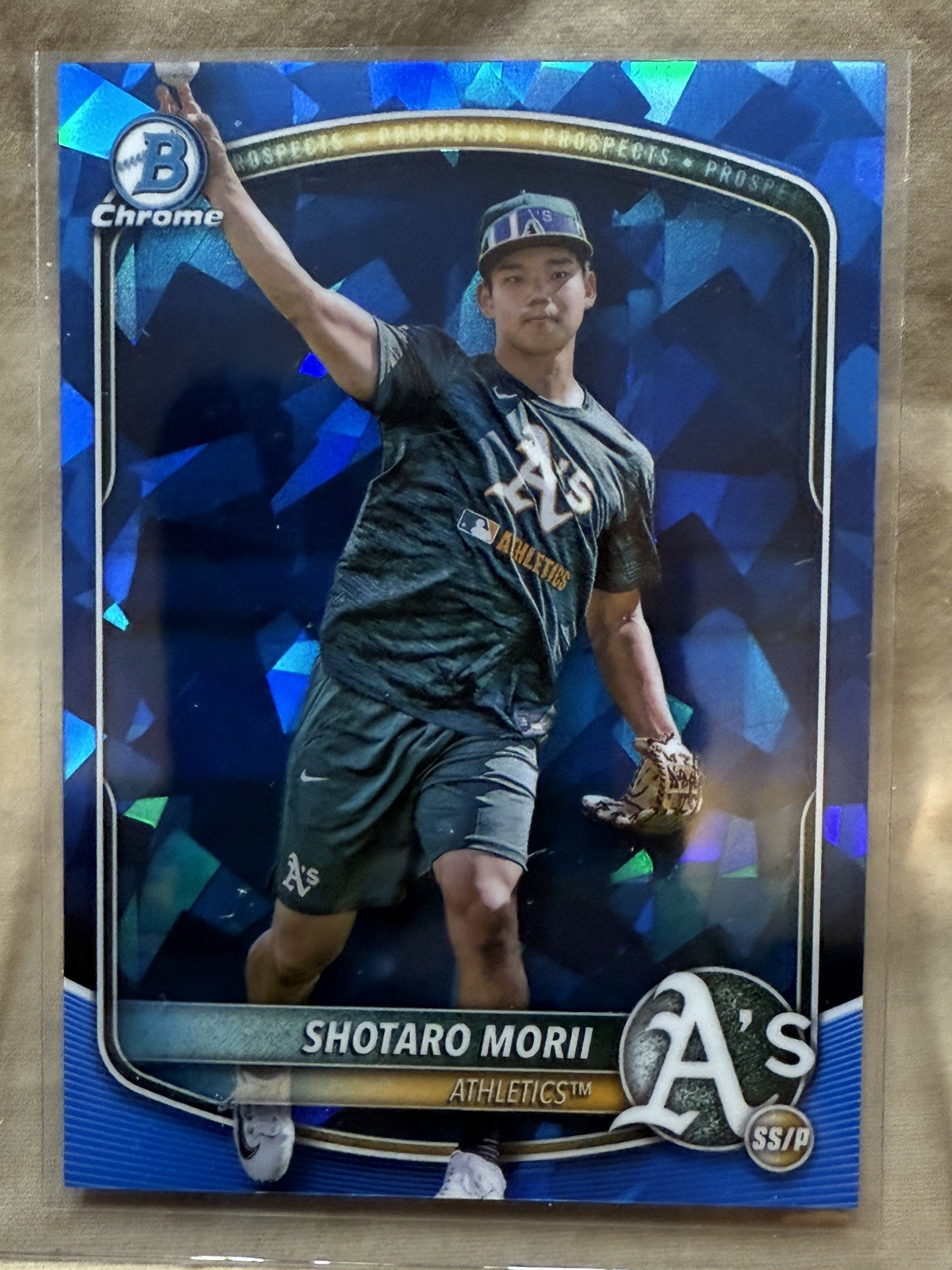 SHOTARO MORII 2025 BOWMAN CHROME SAPPHIRE IMAGE VARIATION SP BCP-170