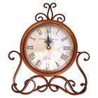  Decorative Home Accessories Wrought Iron Clock Retro Desk Antique