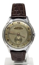 Orologio Lanco Sarcar Geneve swiss made anni 50 vintage watch jumbo 37mm