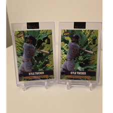Wild Card Splat Kyle Tucker Right Fielder Baseball Trading Card Lot 2 Cards