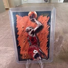Fleer 1996-97 Hardwood Leader Michael Jordan #123 Insert Basketball Card Bulls