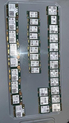 Dell 3165NGW Intel OMHK36 Dual Band WLAN Bluetooth M.2 Card Mixed Lot Of 34