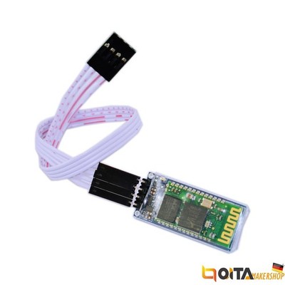 Wireless Bluetooth Modul RS232 TTL 3.3 5V Board CSR-BC417 4Pin QITA
