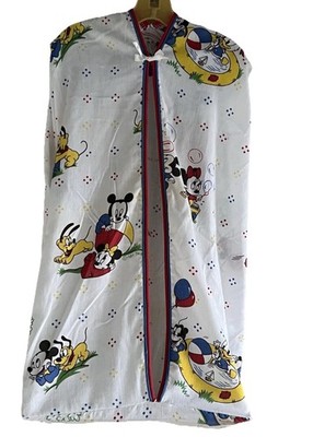 1980's Disney Hanging Diaper Stacker Nappy Holder Nursery Baby Shower USA Mickey