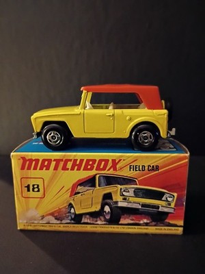 Matchbox #18 Superfast Field Car 1969 ''MINT'' Original crisp G Box
