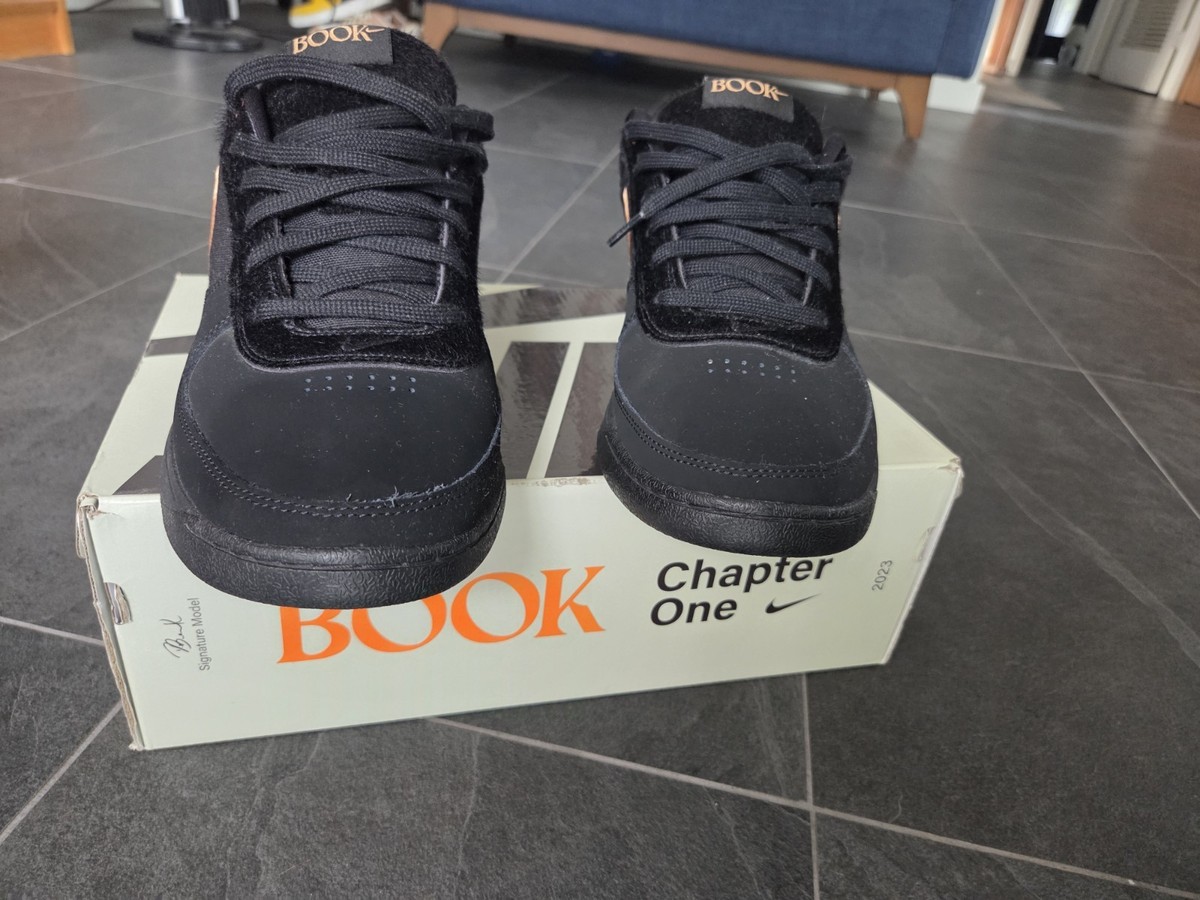 Nike Book 1 Chapter One 2023 Black Orange Men's Basketball