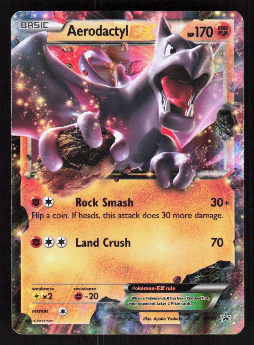 Pokemon Aerodactyl EX XY97 Promo Holo XY Promo (MP)
