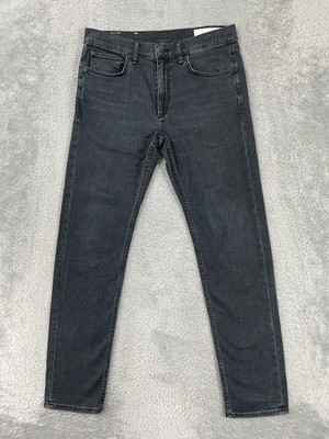 Rag & Bone Fit 2 Slim Jeans Men 32x32 Inlet Blue Tapered Stretch Denim Dark Wash
