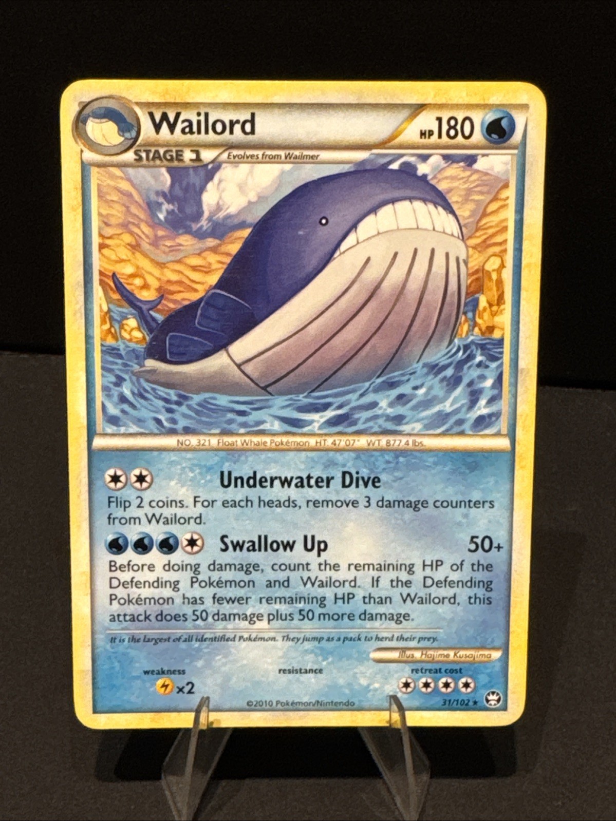 Wailord 31/102 Triumphant Regular