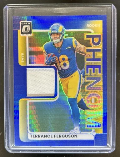 2025 Donruss Optic Terrance Ferguson Blue Hyper (RAW)