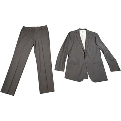 Brooks Brothers Suit Men 40R Gray Excellent Explorer Regent Fit Wool Blend 2pc
