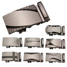 Men's ratchet automatic belt buckle 35mm wide in different designs