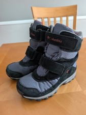 Columbia Youth Parkers Peak Boot Insulated Waterproof Kid Boy Size 2