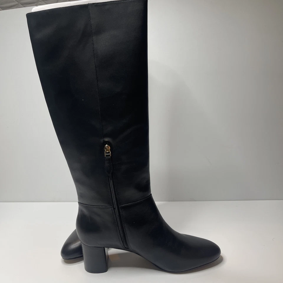 Botas Talbots altas de cuero negras para mujer talla 10 NUEVAS Foto 2 de 4