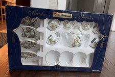 Porcelana M.J. Hummel 15 sztuk mini zestaw do herbaty Reutter, Niemcy vintage