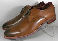 594020X MS50 CANTON MENS SHOES SIZE 11 M BROWN LEATHER LACE UP JOHNSTON & MURPHY