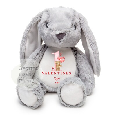 personalisierter Valentinstag Teddybär, Mein erster Valentinstag Teddy
