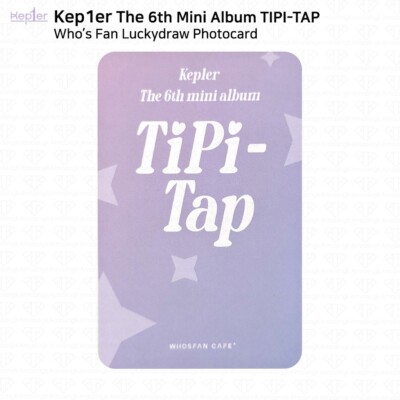 kep1er バヒエ TIPI TAP whosfan Kep1er The 6th Mini Album
