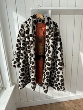 Vintage Faux Leopard Print Coat From Saks 5th Ave
