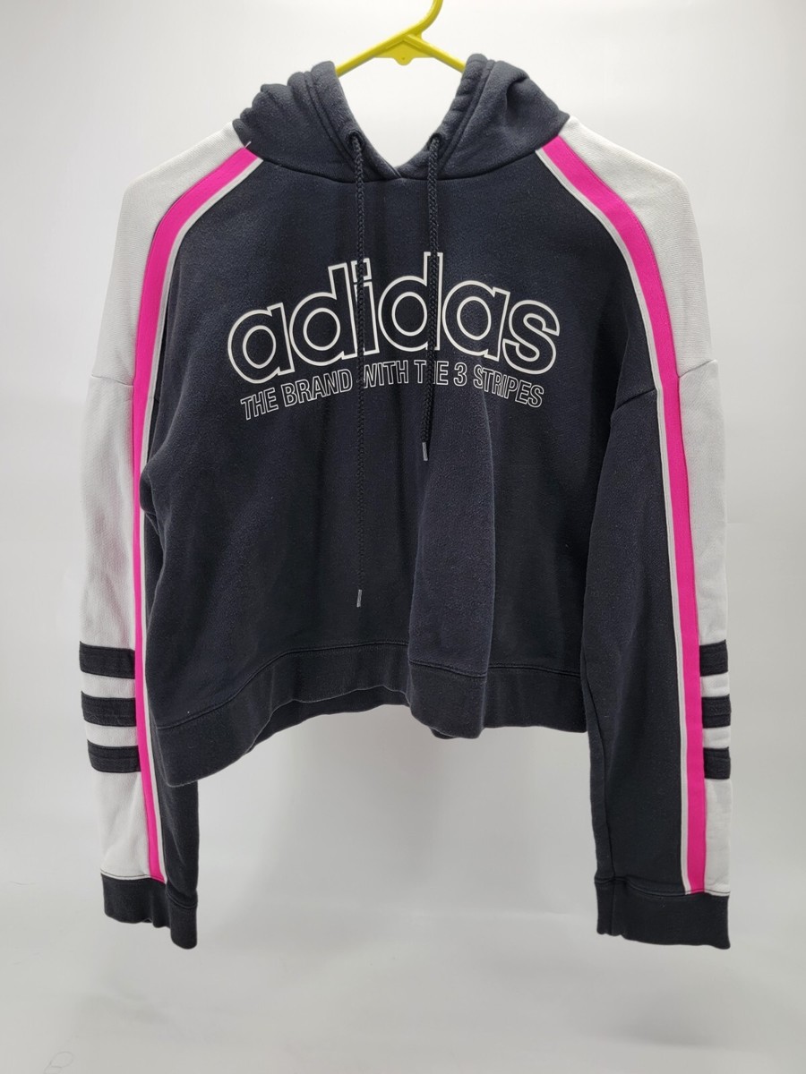 Adidas The Brand With Three Stripes Black Pink White Womens S