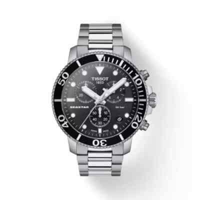 Tissot T-Sport Seastar 1000 Chronograph Taucher Herrenuhr T120.417.11.051.00