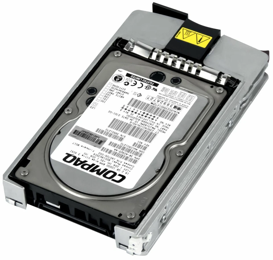 Hard Drive Compaq 180726-002 18GB 10000RPM 4MB SCSI U160 BD018635C4 3.5'' Inch - Image 3 of 3