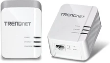 TRENDnet Powerline 1300 AV2 Adapter Kit, TPL-422E2K RENEWED