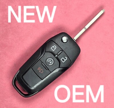 New OEM 2018 - 2020 Ford Raptor 4B Remote Start Flip Key N5F-A08TDA