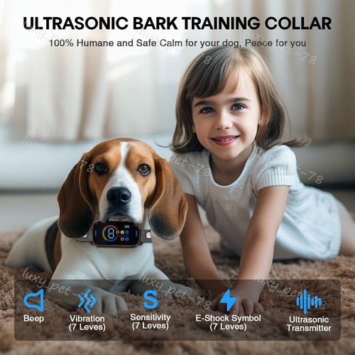 SGSPET AU Smart Automatic Anti bark Dog Collar Intelligent Waterproof Barking AU - Picture 2 of 21
