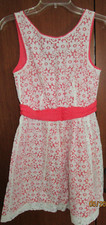 Forever 21 Lace Summer Dress Lined Sz Small Cotton & Nylon Bust 31 Length 32 in