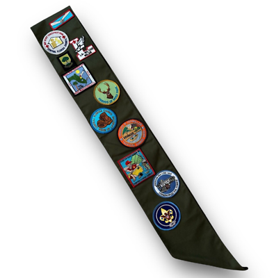 #ad Boy Scout Patches amp; Sash 1990’s Central Florida Council $49.95