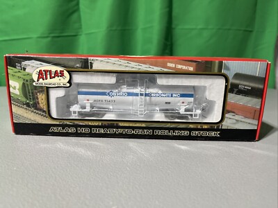 Atlas ~ 1715-2 ~ HO ~ Ontario Carbonate ~ ACF  Kaolin Tank Car ~ #71477