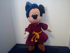 DISNEY Store MICKEY MOUSE SORCERER 8" Mini Bean BAGS