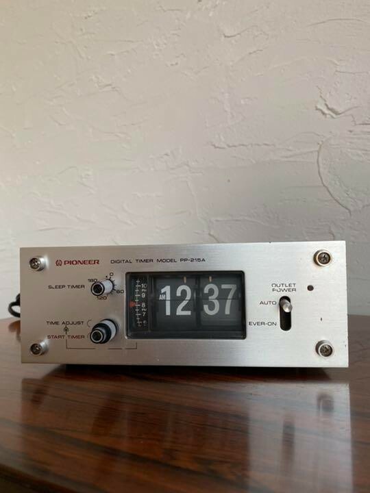 パイオニア　デジタルタイマー　PP-215A オーディオ機器買取ました☆PIONEER PP-215A デジタルタイマー