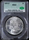 1904-O $1 Morgan Silver Dollar CAC MS 63 | Uncirculated UNC