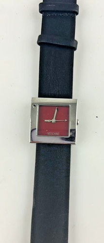 Orologio Moschino Time 4 Peace Donna Quarzo Bracciale Pelle 26 mm Usato Funziona