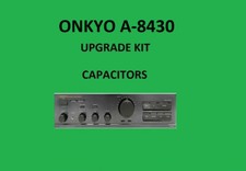 Amplificateur stéréo ONKYO A-8430 KIT de réparation - tous les condensateurs