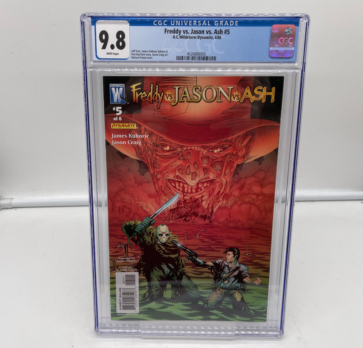 Freddy Vs. Jason Vs. Ash #4 Value - GoCollect