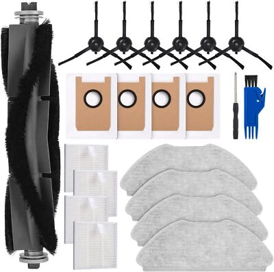 MARKENLOS Für AIRROBO T20 Saugroboter Ersatz Zubehör,Hauptbürsten,HEPA-Filter,Staubbeutel