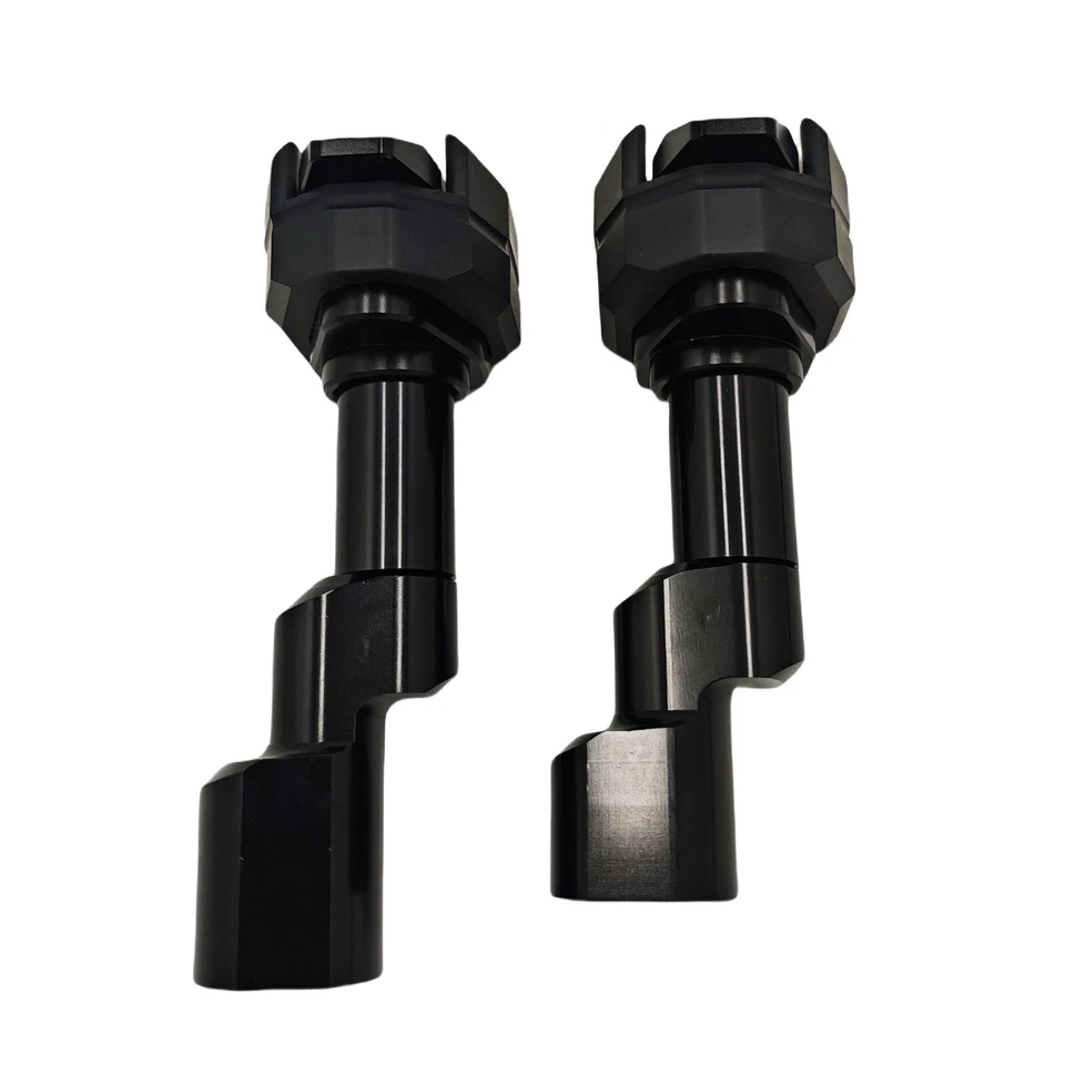 For Kawasaki Ninja 250 300 2013-18 Engine Crash Guard Pad Frame Slider Protector Foto 3 de 4