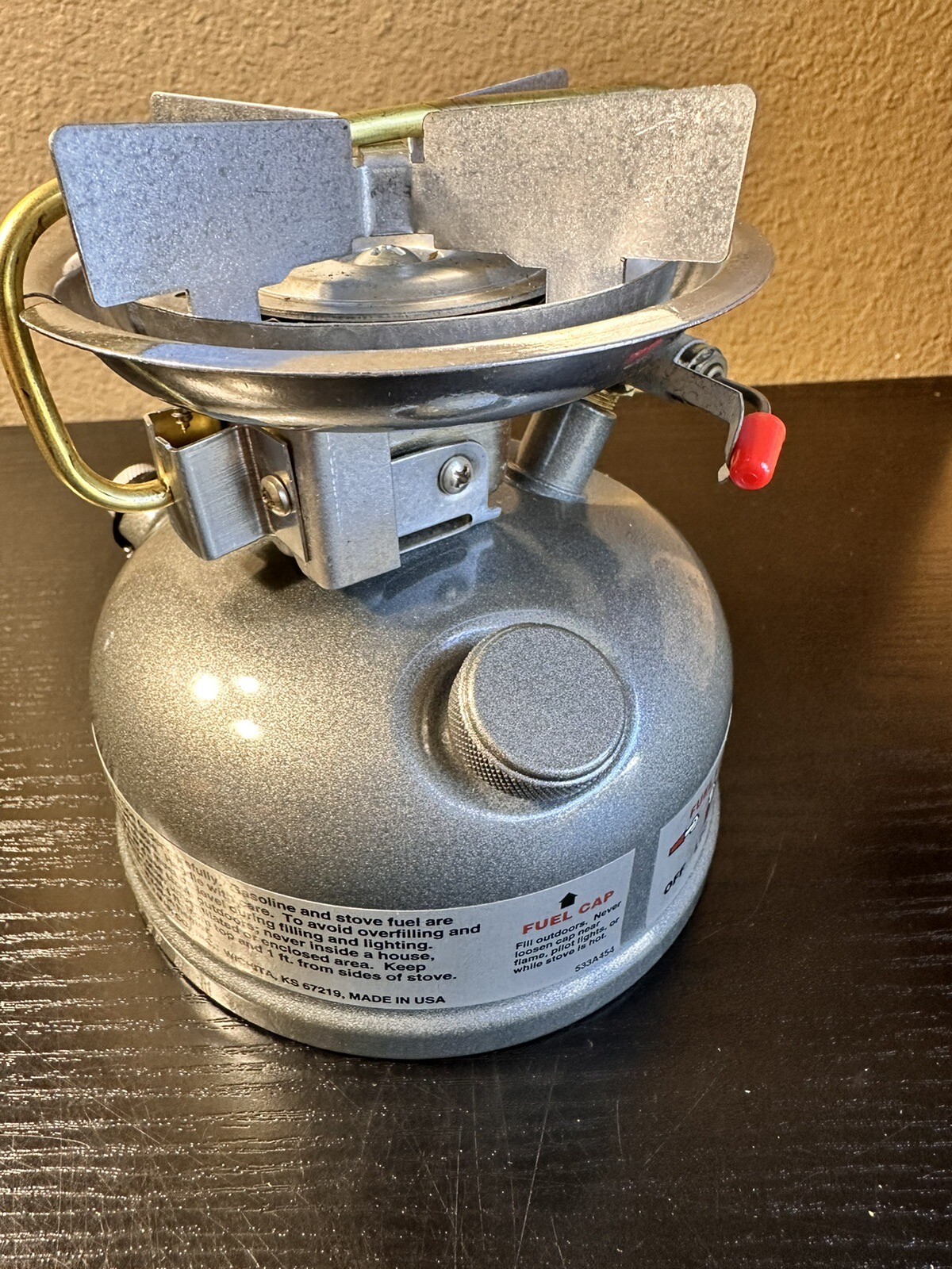 COLEMAN Sportster II Model 533 Dual Fuel Single Burner Camping Hiking Stove eBay