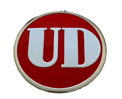 NEW Nissan UD Large Metal Emblem Badge Mark RARE! 8 inch | eBay