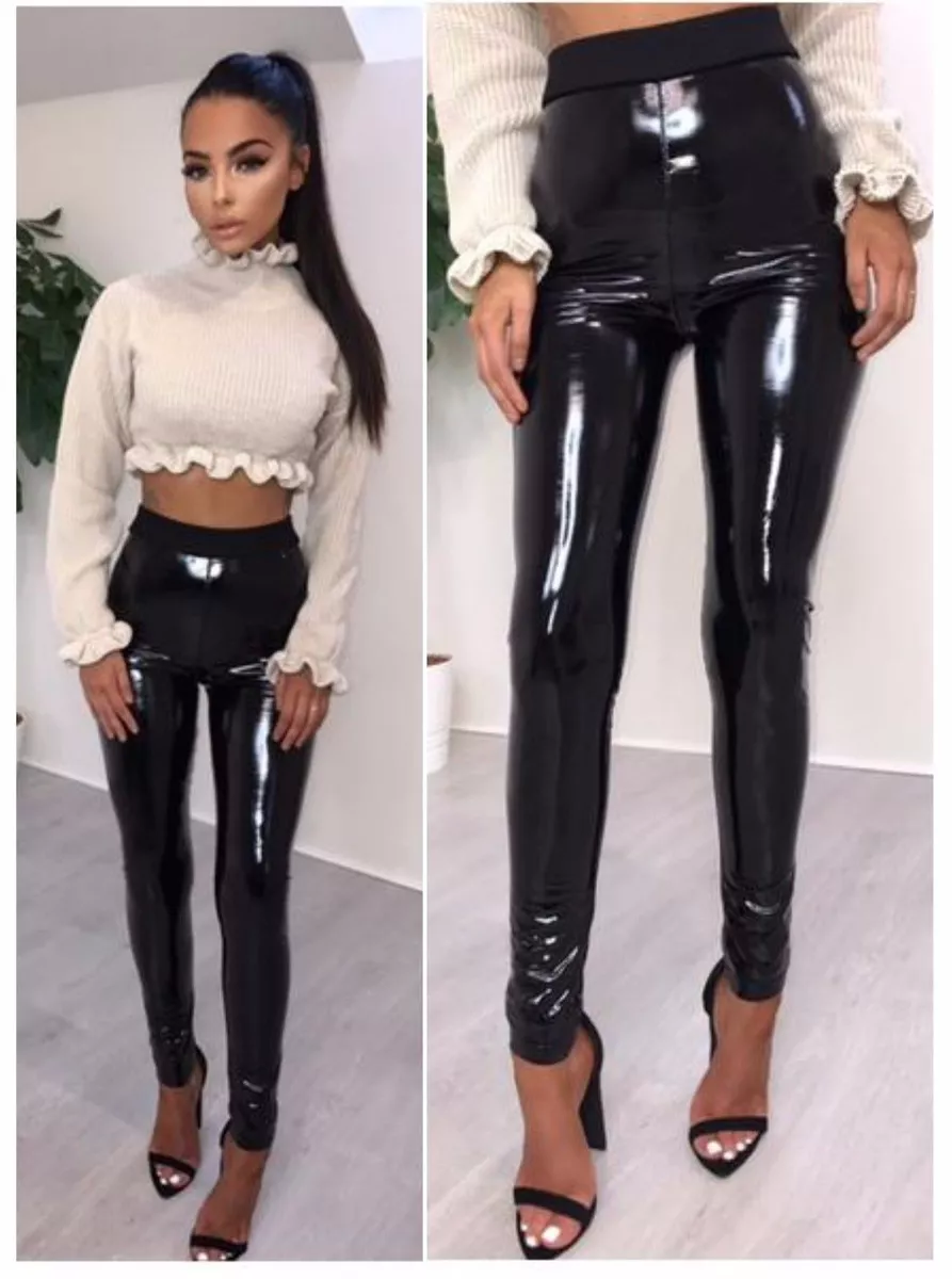 New look pvc clearance leggings