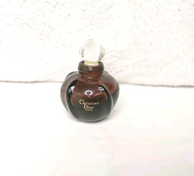 Amethyst Miniature Empty Perfume Bottle CHRISTIAN DIOR POISON Esprit De Parfum